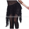Ceinture de danse orientale dentelle noir