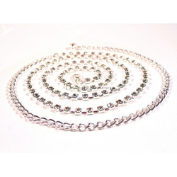 Chaine de taille strass