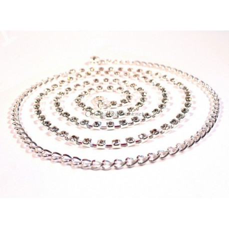Chaine de taille strass
