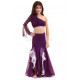 Jupe de danse orientale enfant 10/12 ans violet foncé