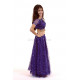 Tenue orientale enfant 2 pièces bleu nuit