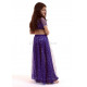 Tenue orientale enfant 2 pièces bleu nuit