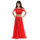 Tenue orientale enfant 2 pièces rouge