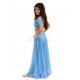 Tenue orientale enfant 2 pièces bleu clair
