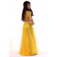 Tenue orientale enfant 2 pièces jaune