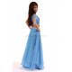 Tenue orientale enfant 2 pièces bleu clair