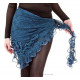 Ceinture de danse orientale brodé "froufrou" 