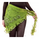 Ceinture de danse orientale brodé "froufrou" 