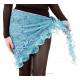 Ceinture de danse orientale brodé "froufrou" 