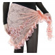 Ceinture de danse orientale brodé "froufrou" 