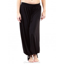 Pantalon de cours de danse orientale noir
