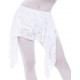 Ceinture de danse orientale dentelle blanc