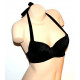 Soutien gorge de danse orientale à customiser noir
