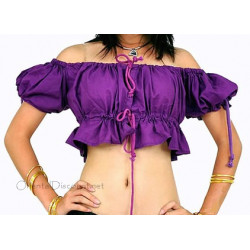 Brassière de danse orientale violet