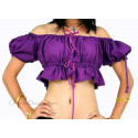 Brassière de danse orientale violet