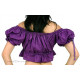 Brassière de danse orientale violet