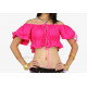 Brassière de danse orientale fuschia
