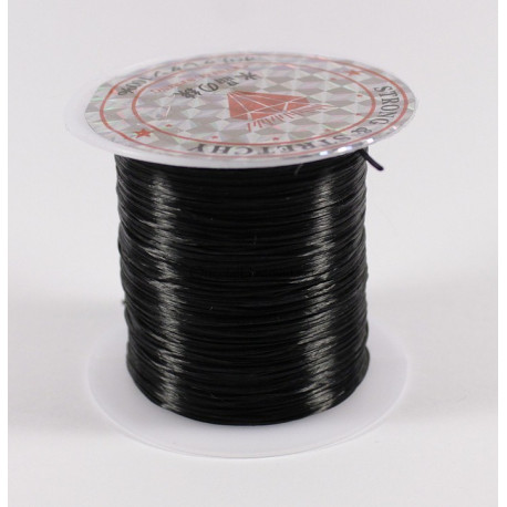 Bobine de fil stretch noir