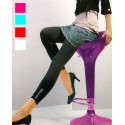 Legging froncé à strass 