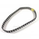 Headband uni rose intense brillant