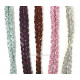 Headband tréssé à paillettes