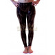 Legging imprimé python couleur bronze