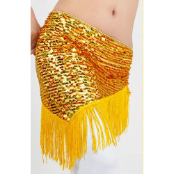 ceinture de danse orientale doré