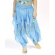 Costume de danse orientale enfant 2 pièces bleu ciel
