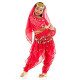 Costume de danse orientale top sarouel enfant fuschia