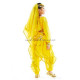 Costume de danse orientale top sarouel enfant jaune