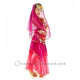 Costume de danse orientale enfant fuschia 2 pièces