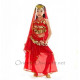 Costume de danse orientale enfant rouge 2 pièces