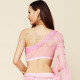 Costume de danse orientale 3 pèces rose clair