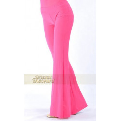 Pantalon de cours de danse orientale fuschia