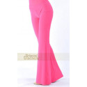 Pantalon de cours de danse orientale fuschia