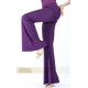 Pantalon de cours de danse orientale violet