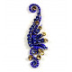 Bindi indien de luxe bleu roy