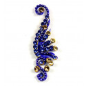 Bindi indien de luxe bleu roy