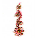 Bindi indien de luxe rose