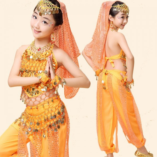 Tenue de danse orientale enfant pas cher 