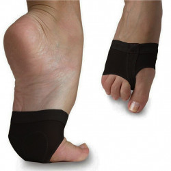 Nus pieds de protection couleur noire