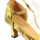 Chaussures de danse orientale couleur or
