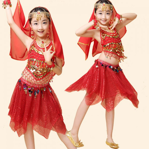 Costume de danse orientale enfant OrientalDiscount NVTEPR 19 90
