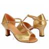 Chaussures de danse orientale couleur or et strass SECOND CHOIX