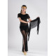 Tenue pour cours de danse orientale noire