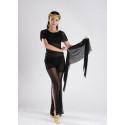 Tenue pour cours de danse orientale noire