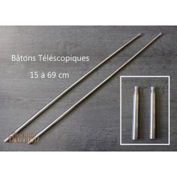 Bâtons téléscopiques d'ailes d'isis