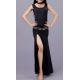 Robe de danse orientale noire