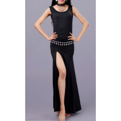 Robe de danse orientale noire