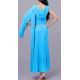 Robe de danse orientale turquoise femme